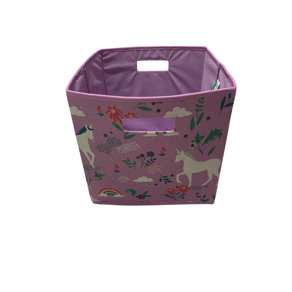 Pillowfort Meadow
Magic storage bin purple lavender rainbows euc